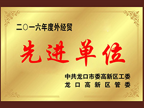 外經貿先進單位2016